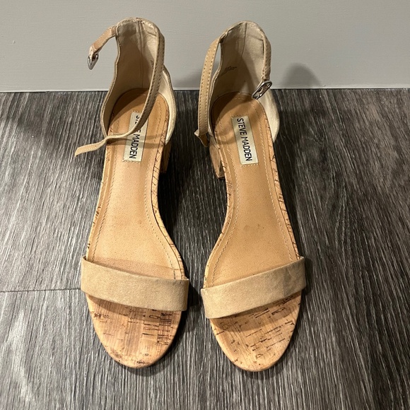 Open-Toed Block-Heel Steve Madden Heels - Picture 2 of 2